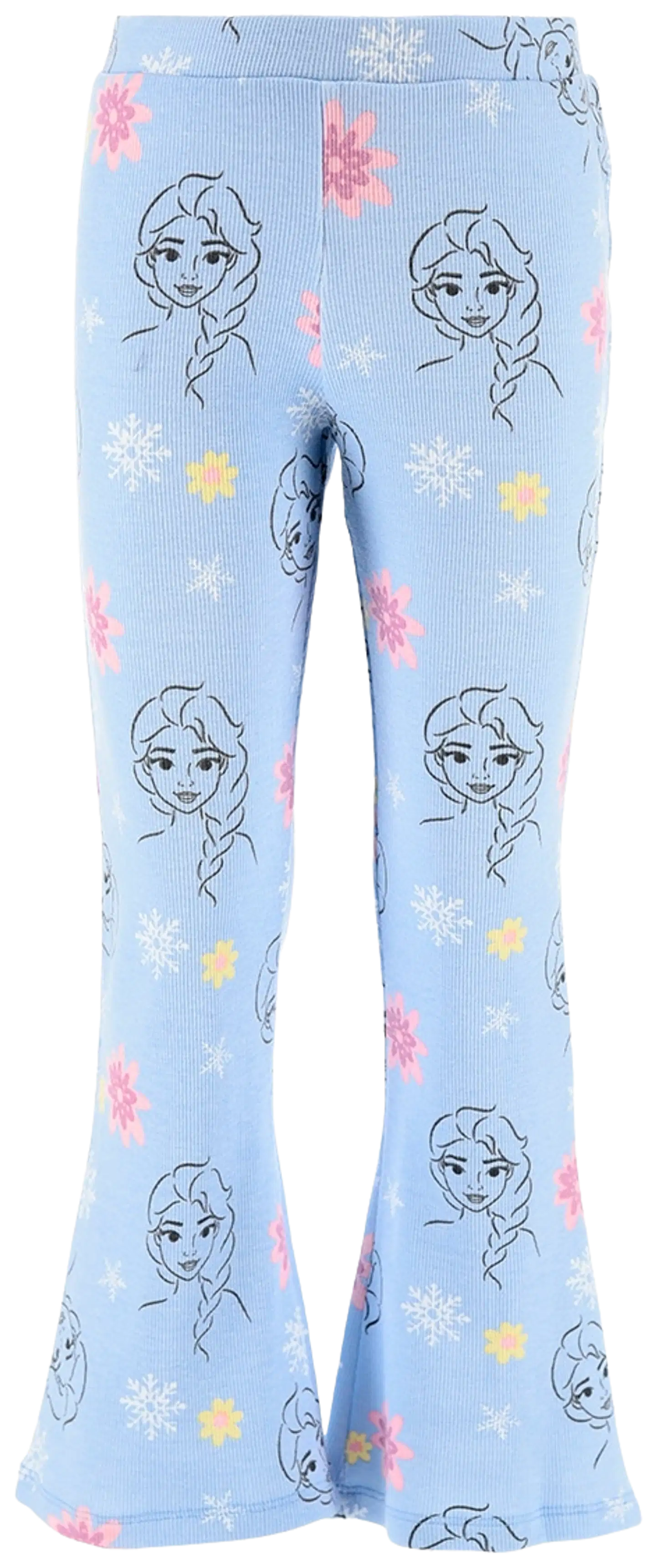 Frozen Lasten flare leggingsit ZH10067 - Lila all over print - 1