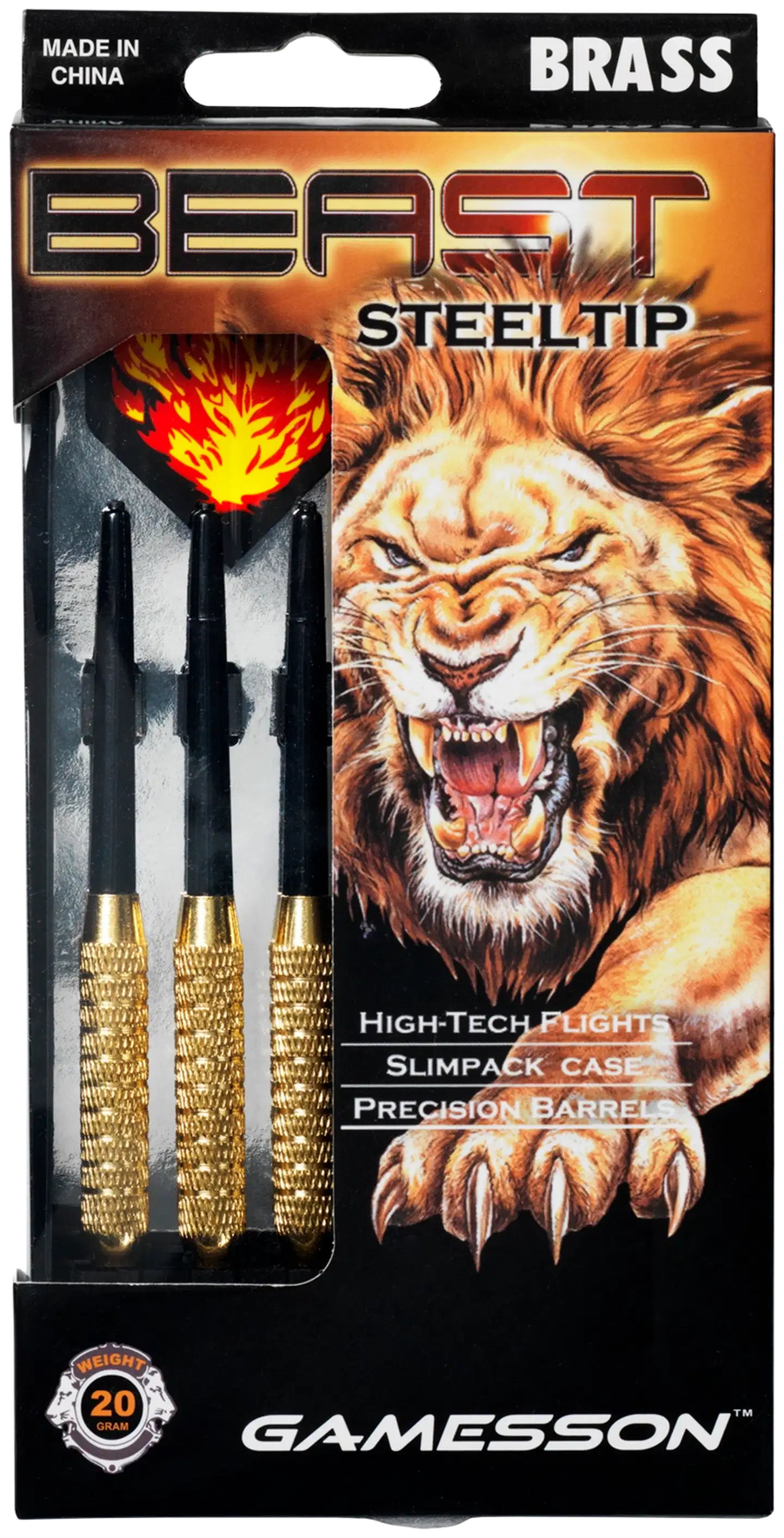 Gamesson tikat Beast Steeltip Darts 20gr - 4