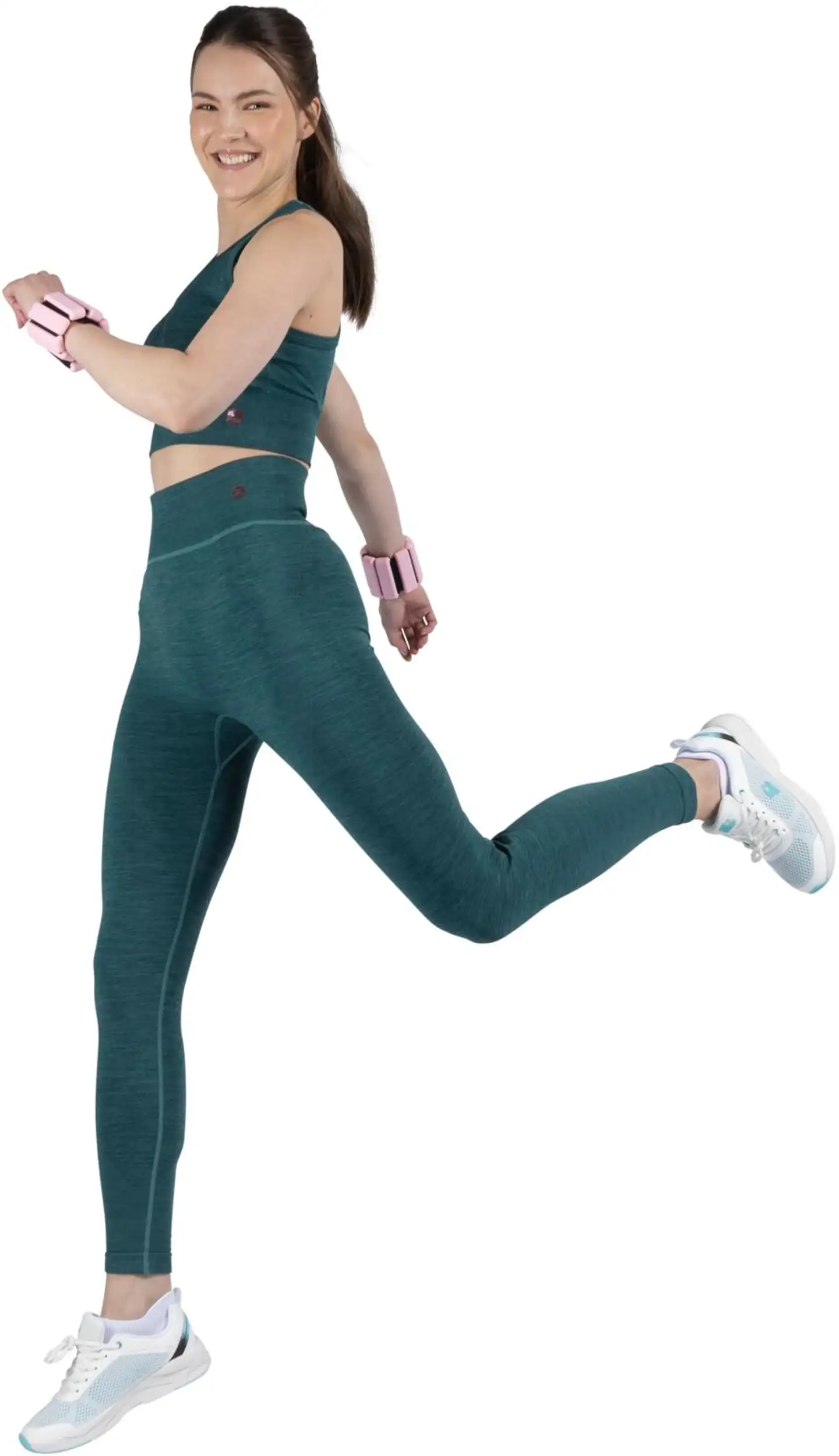 Danskin naisten saumaton liivitoppi DPS2505 - Deep Teal - 8