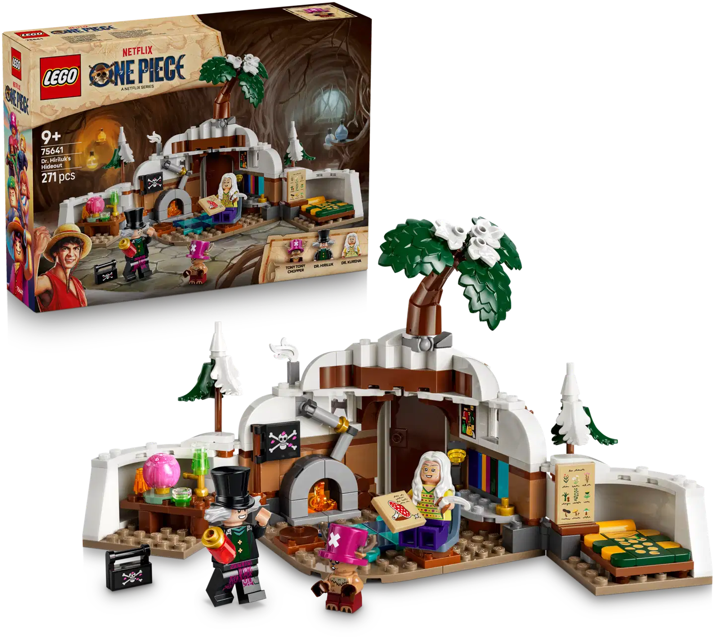 LEGO® ONE PIECE 75641 Tohtori Hirilukin piilopaikka - 1