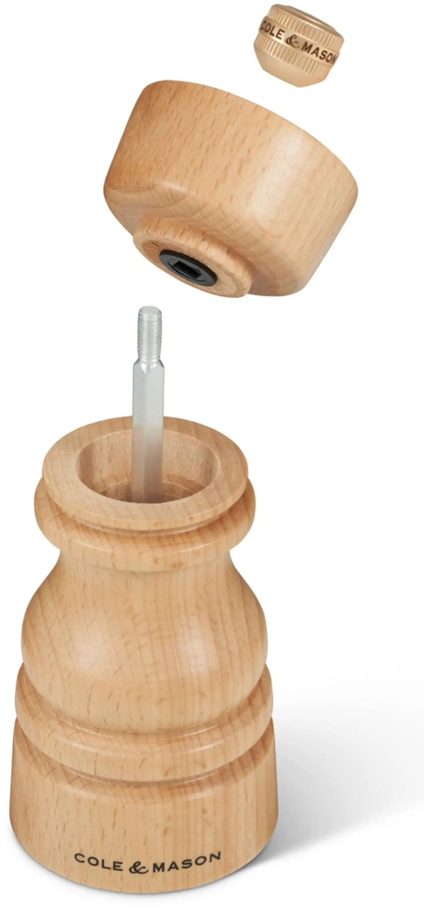 Cole & Mason pippurimylly London 13 cm vaaleanruskea - 3
