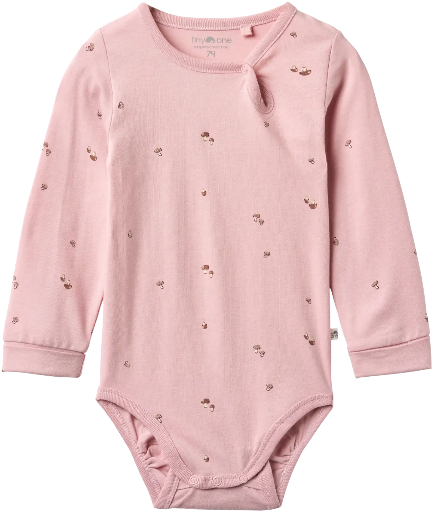 Tiny One vauvojen body Sienet GOTS - Zephyr Mini AOP - 1