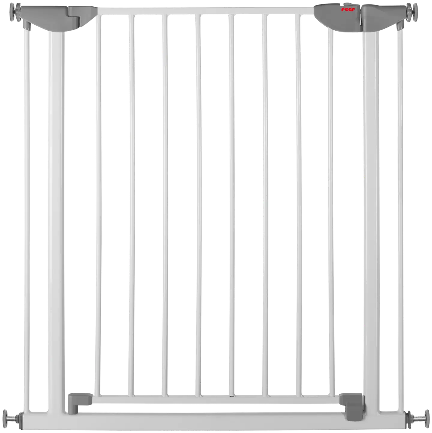 Reer turvaportti pingotettava, ruuviton kiinnitys, 74 – 80,7cm, valkoinen - 1