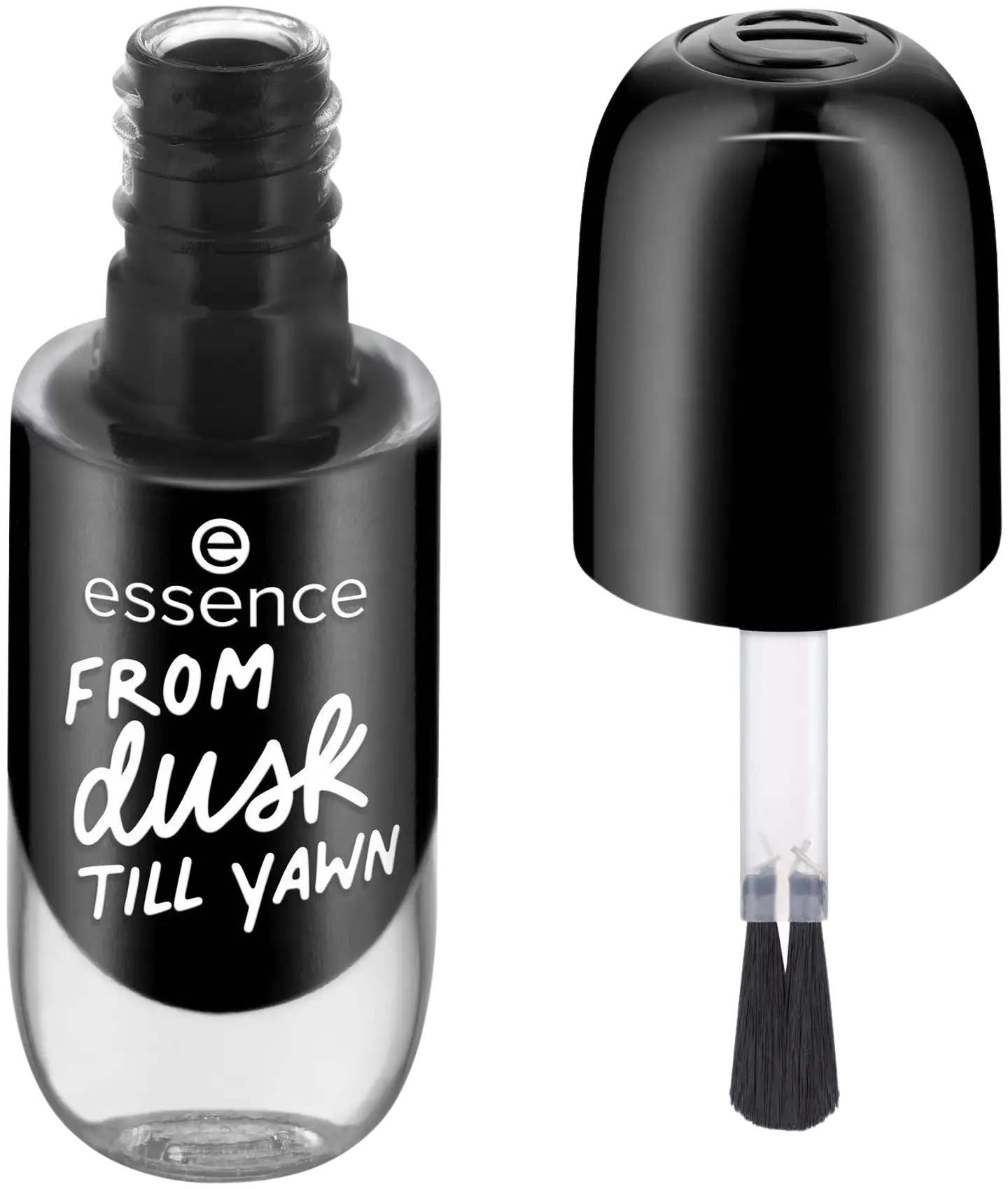 essence gel nail colour 33 JUST white 8 ml - FROM dusk TILL YAWN - 2