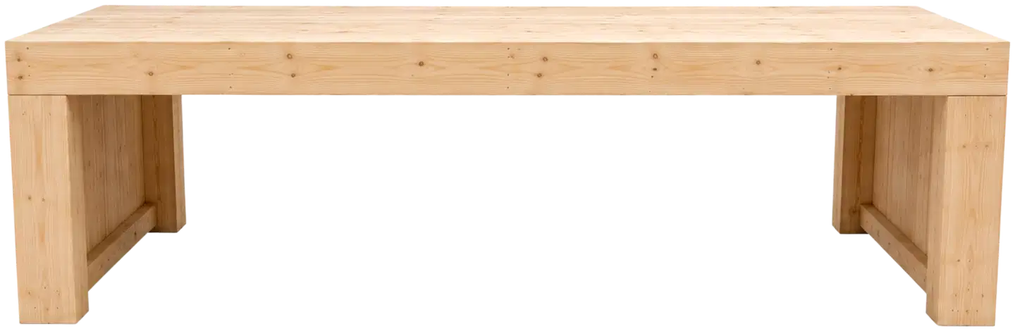 PatioN°rd Kanto pöytä 240cm sydänpuu
