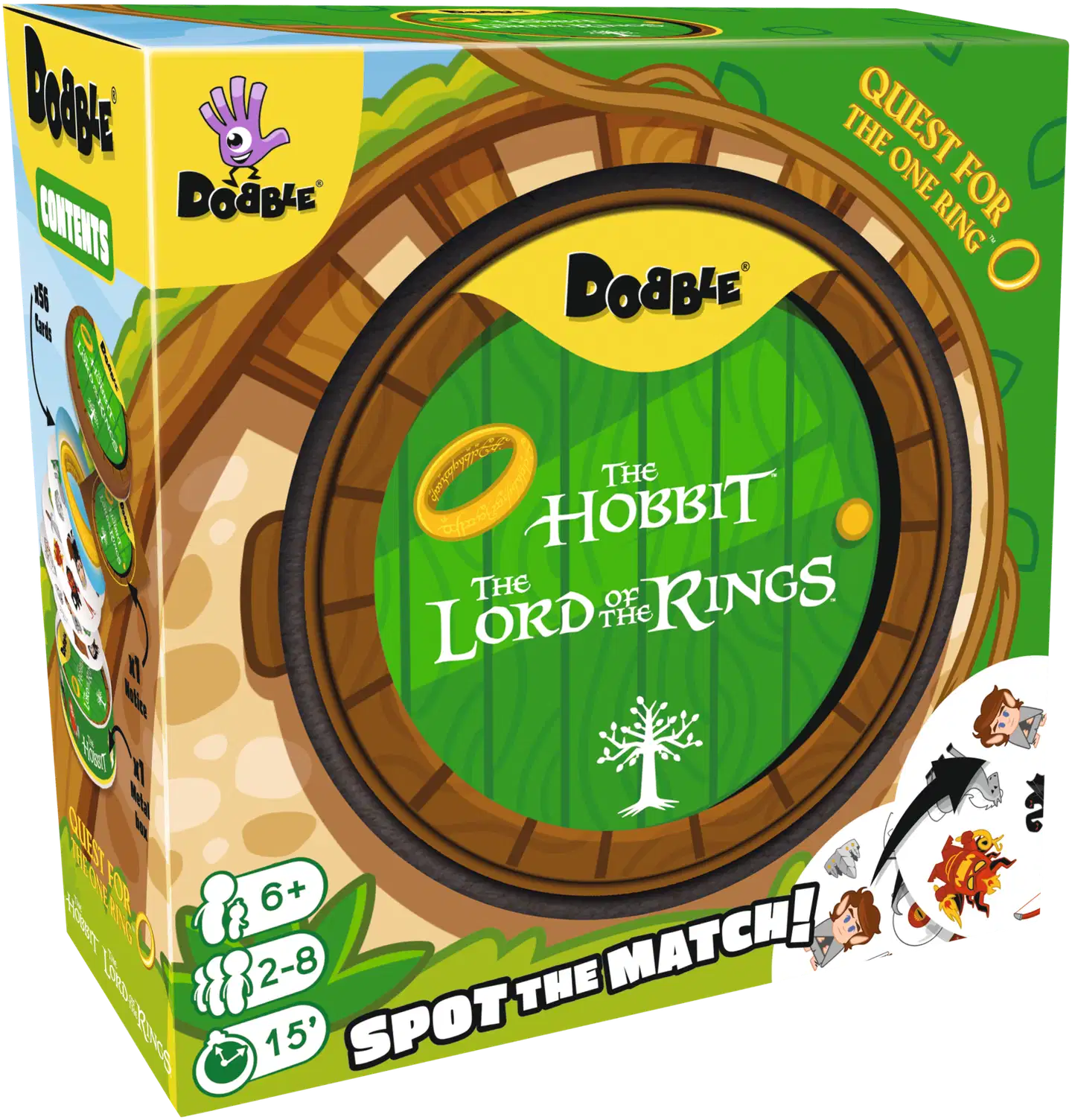 Dobble Lord of the Rings ENG -lautapeli - 1