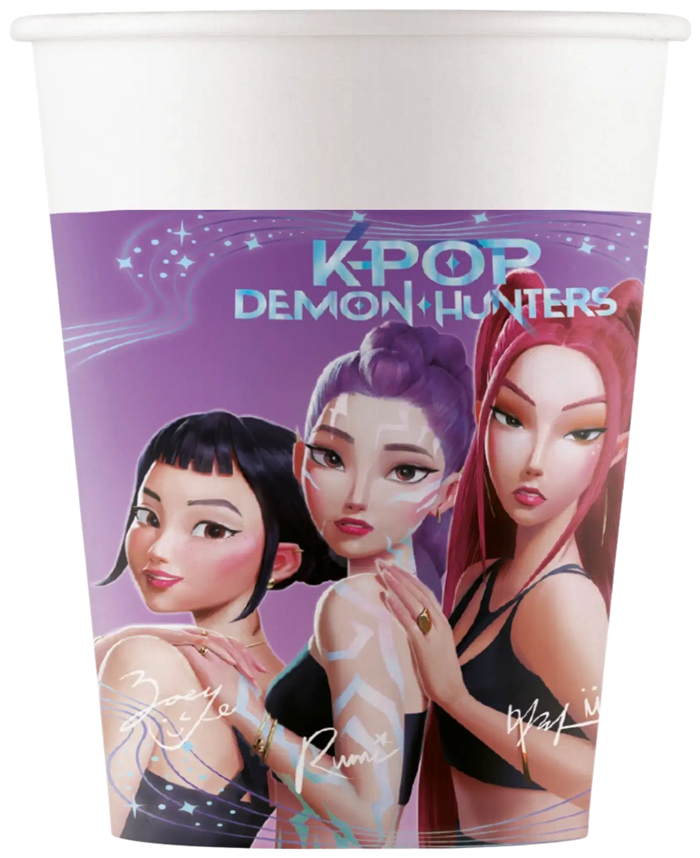 Decorata K-pop Demon Hunters muki 200 ml 8 kpl