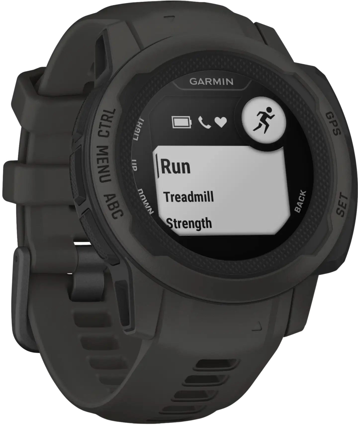 Garmin Instinct 2s multisport GPS kello, tummanharmaa - 6