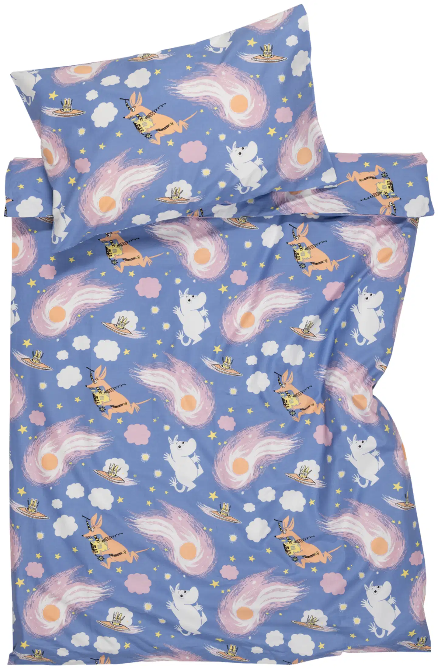 Moomin Arabia Muumi p.lak.set. 120x160 Avaruus. GOTS - 1
