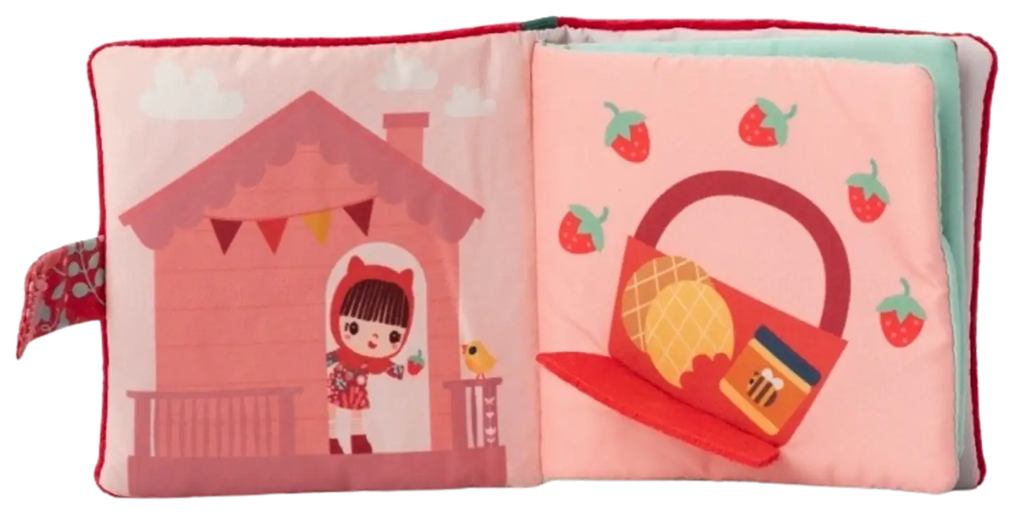 Lilliputiens pehmokirja purulelulla Punahilkka - 3