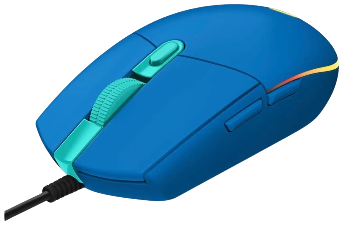 Logitech pelihiiri Lightsync G203 sininen - 4