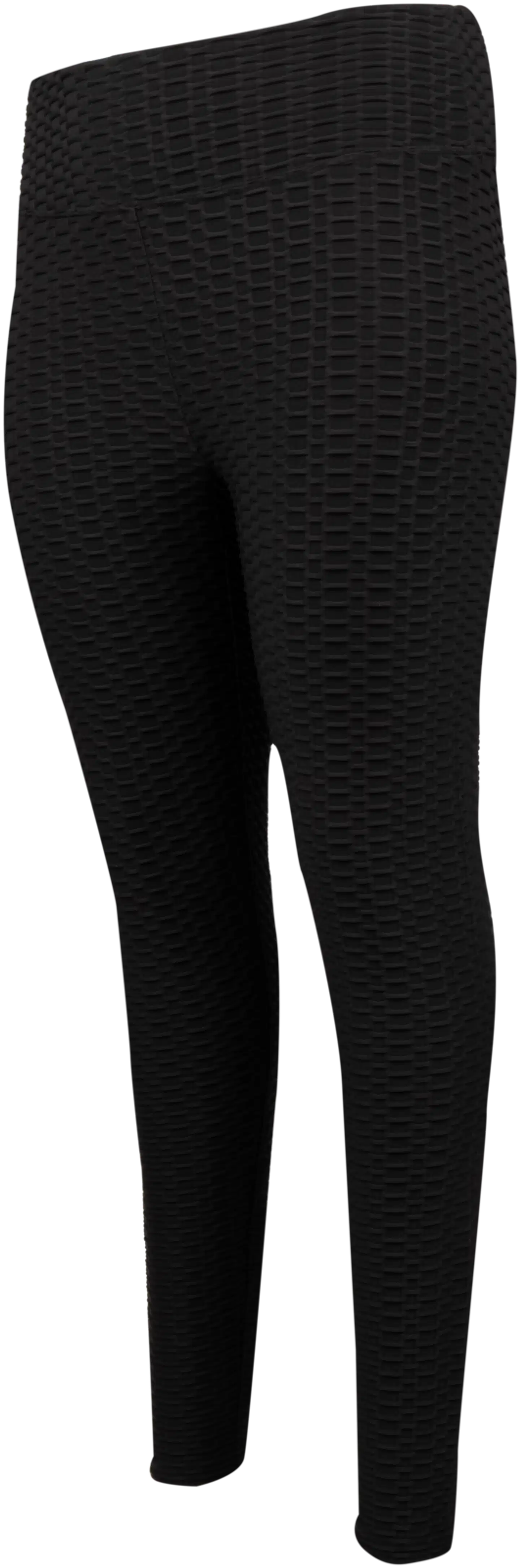 House naisten kuviolliset push-up leggingsit 222HP30624, D-mitoitus - Black - 2