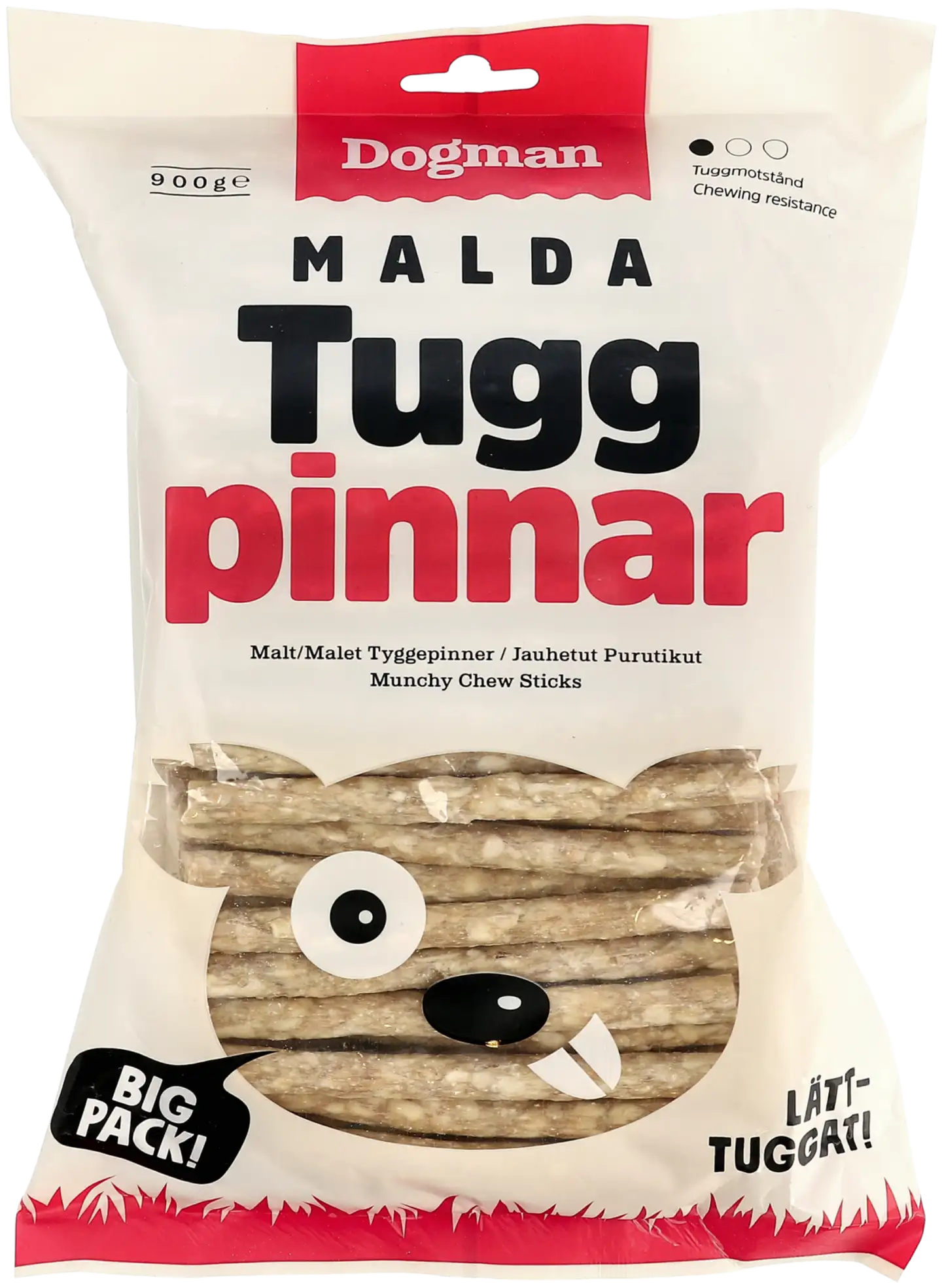 Dogman Jauhetut purutikut 100-pack 900g - 1