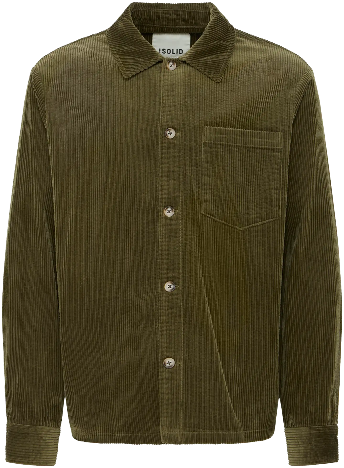 Solid miesten paitatakki SDIngvi - Ivy Green - 1