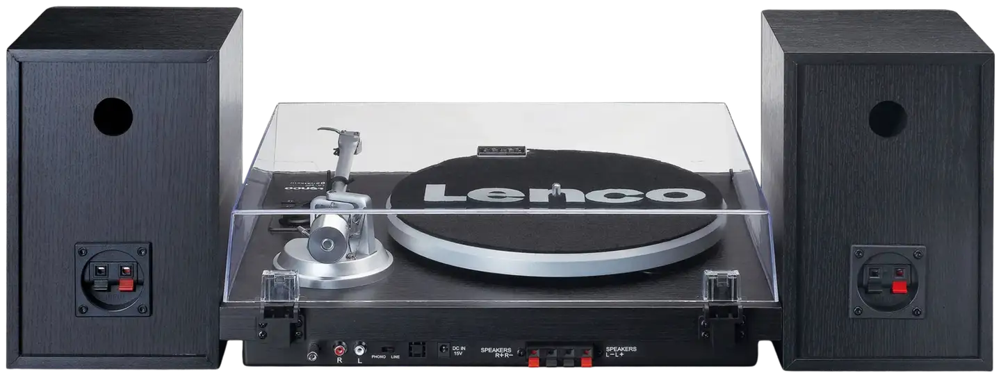 Lenco LS-500BK levysoitin, Musta - 10