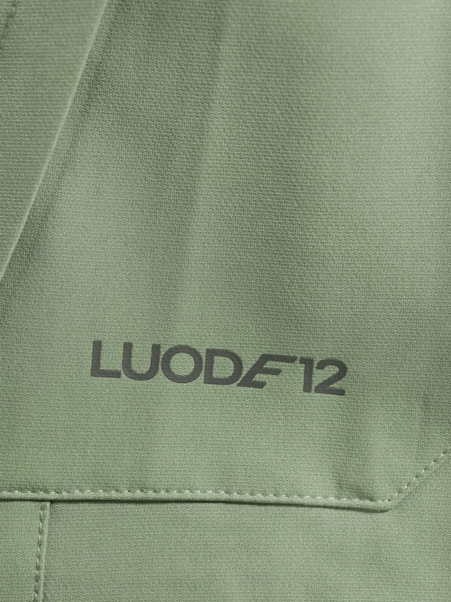 Luode12 miesten retkeilyshortsit loose-fit 204L182654 - Oil Green - 5