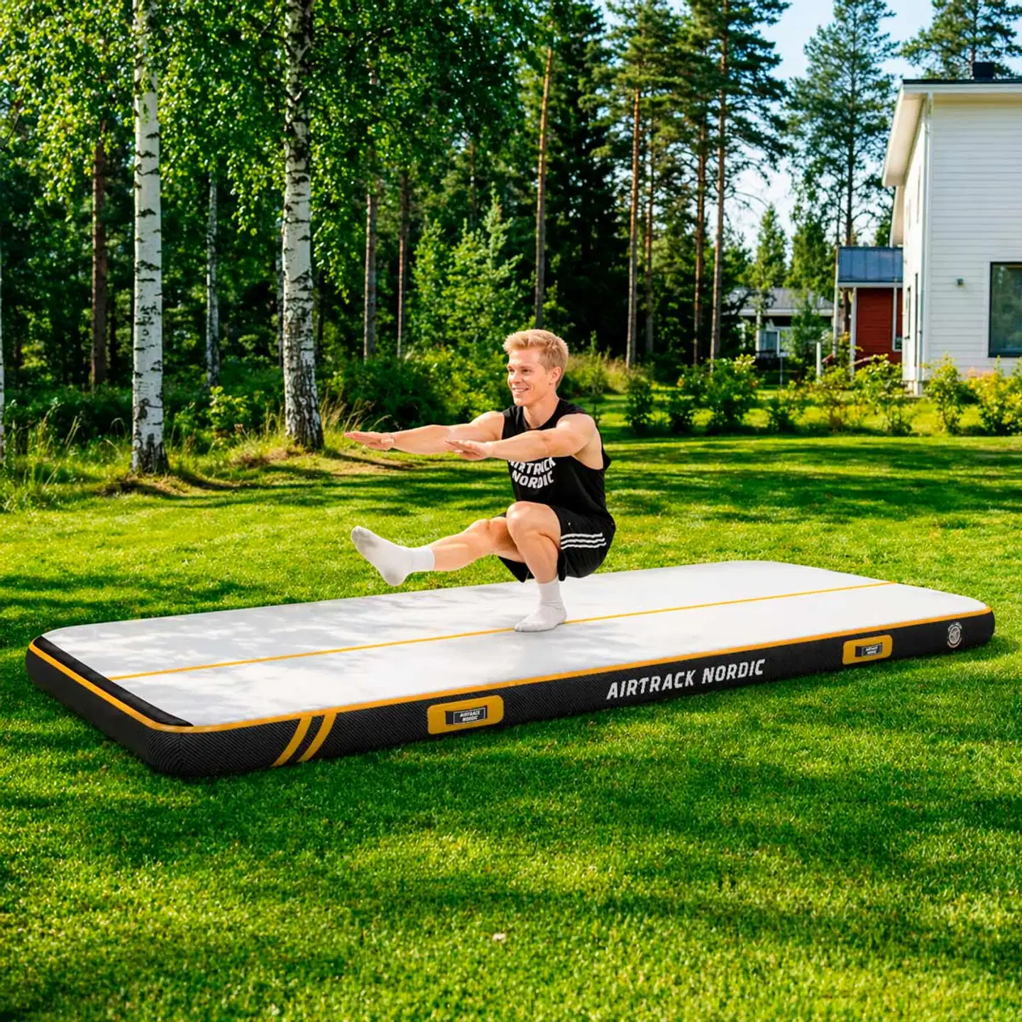 AirTrack Nordic Carbon ilmavolttirata - Minttu - 5 m - 6