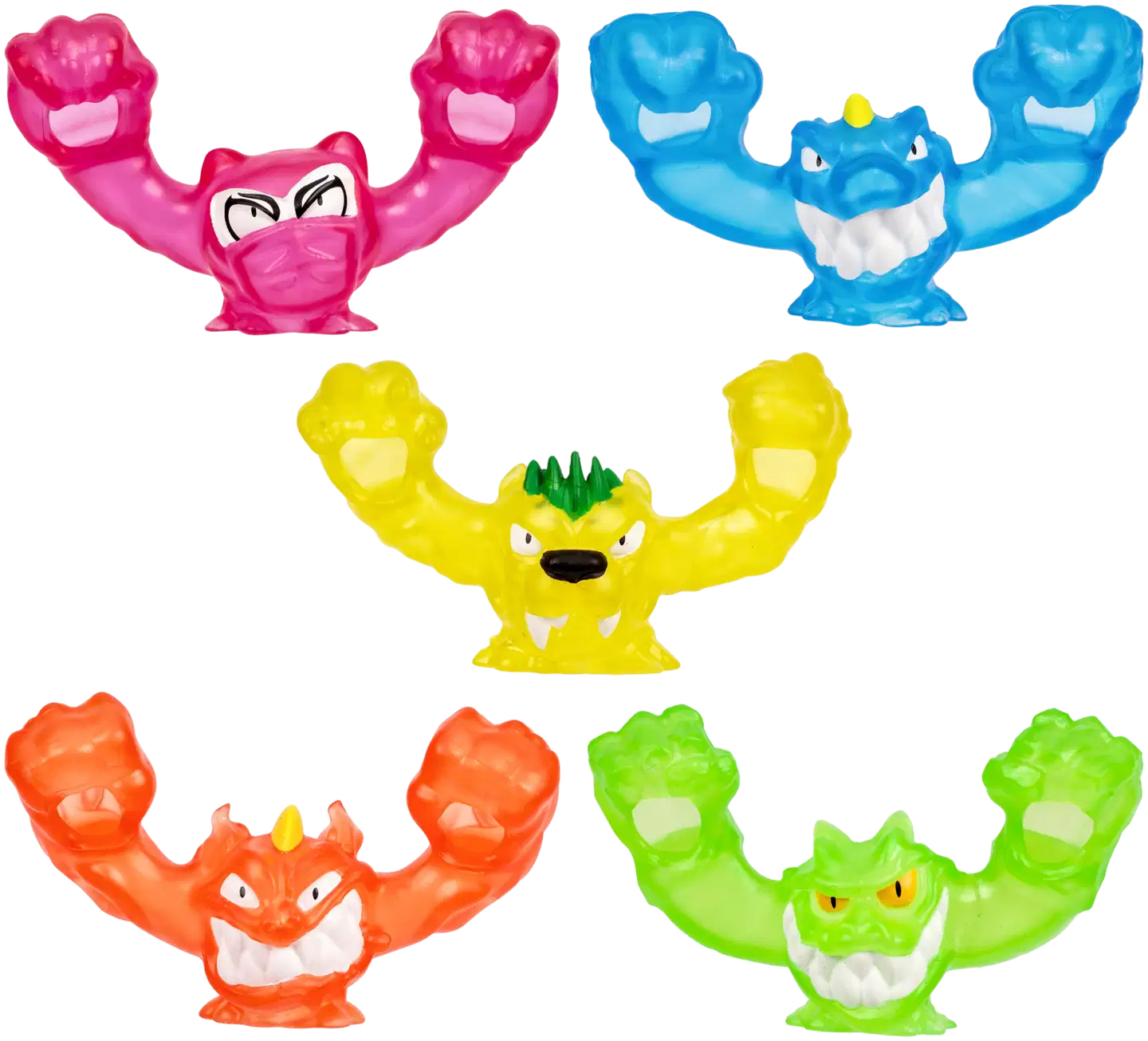 Goo Jit Zu Meteor Madness Slinger Glow 5pk - 4