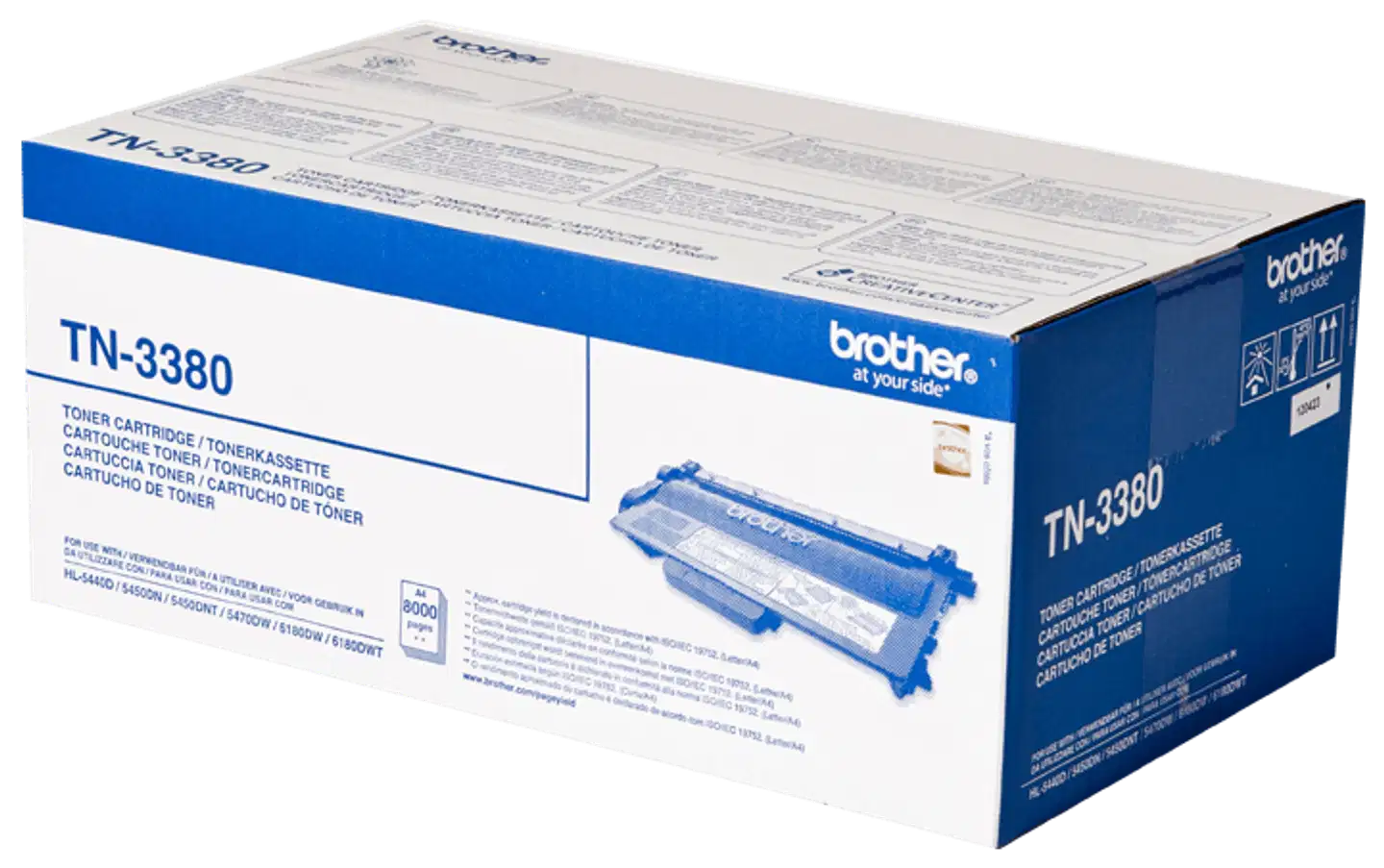 Brother laservärikasetti TN-3380 musta - 2