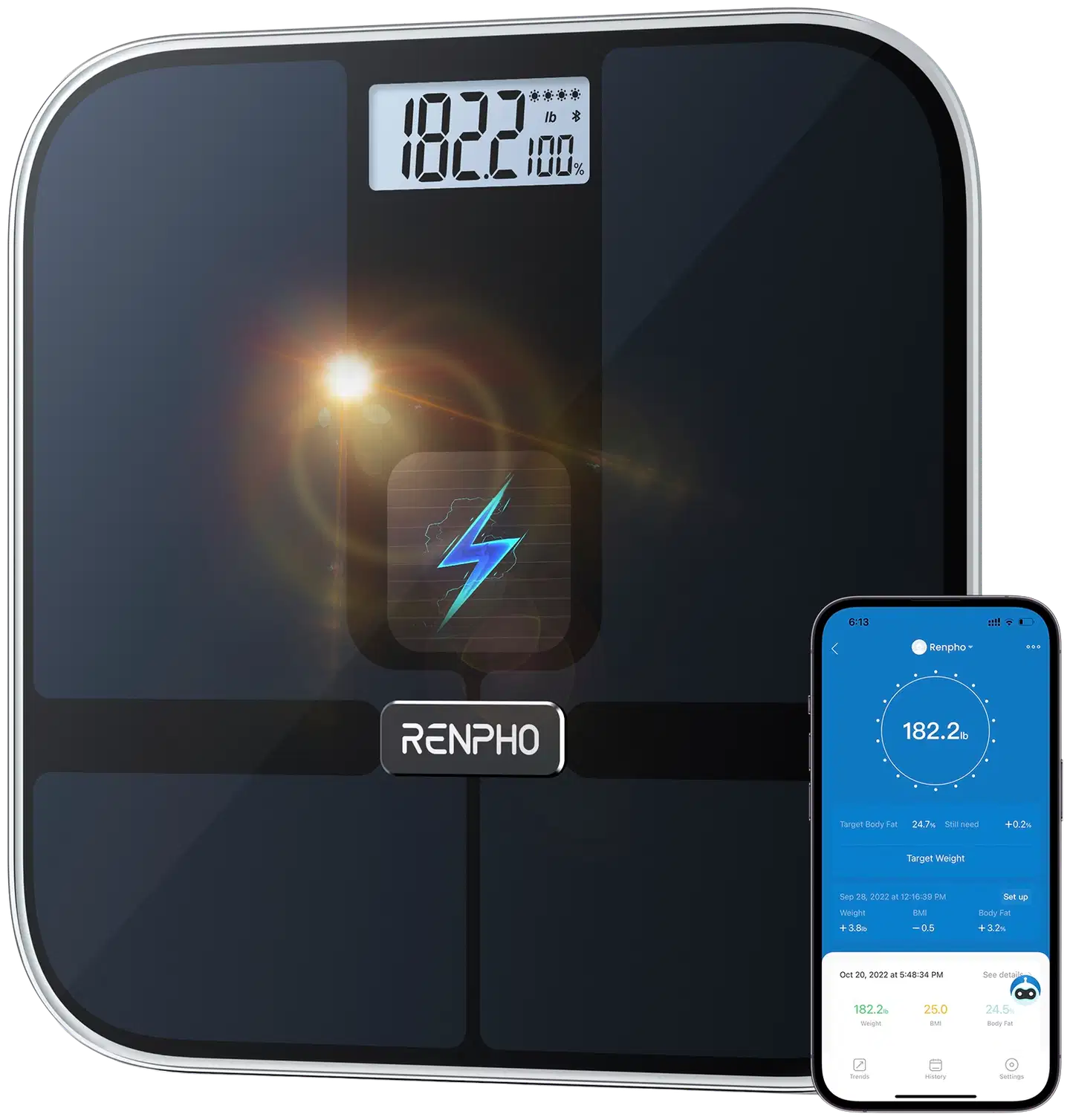 Renpho älyvaaka Elis Solar 2 - 1