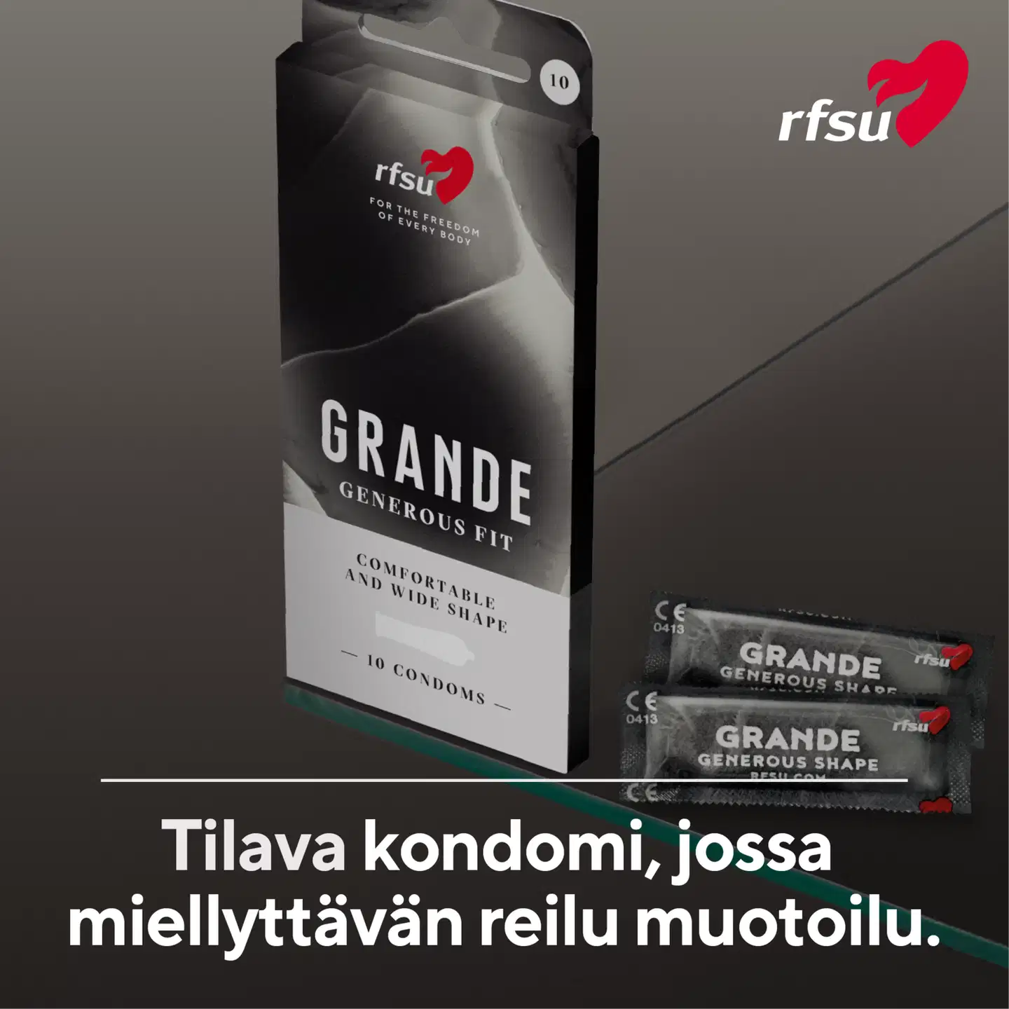RFSU Grande kondomi 10kpl - 2
