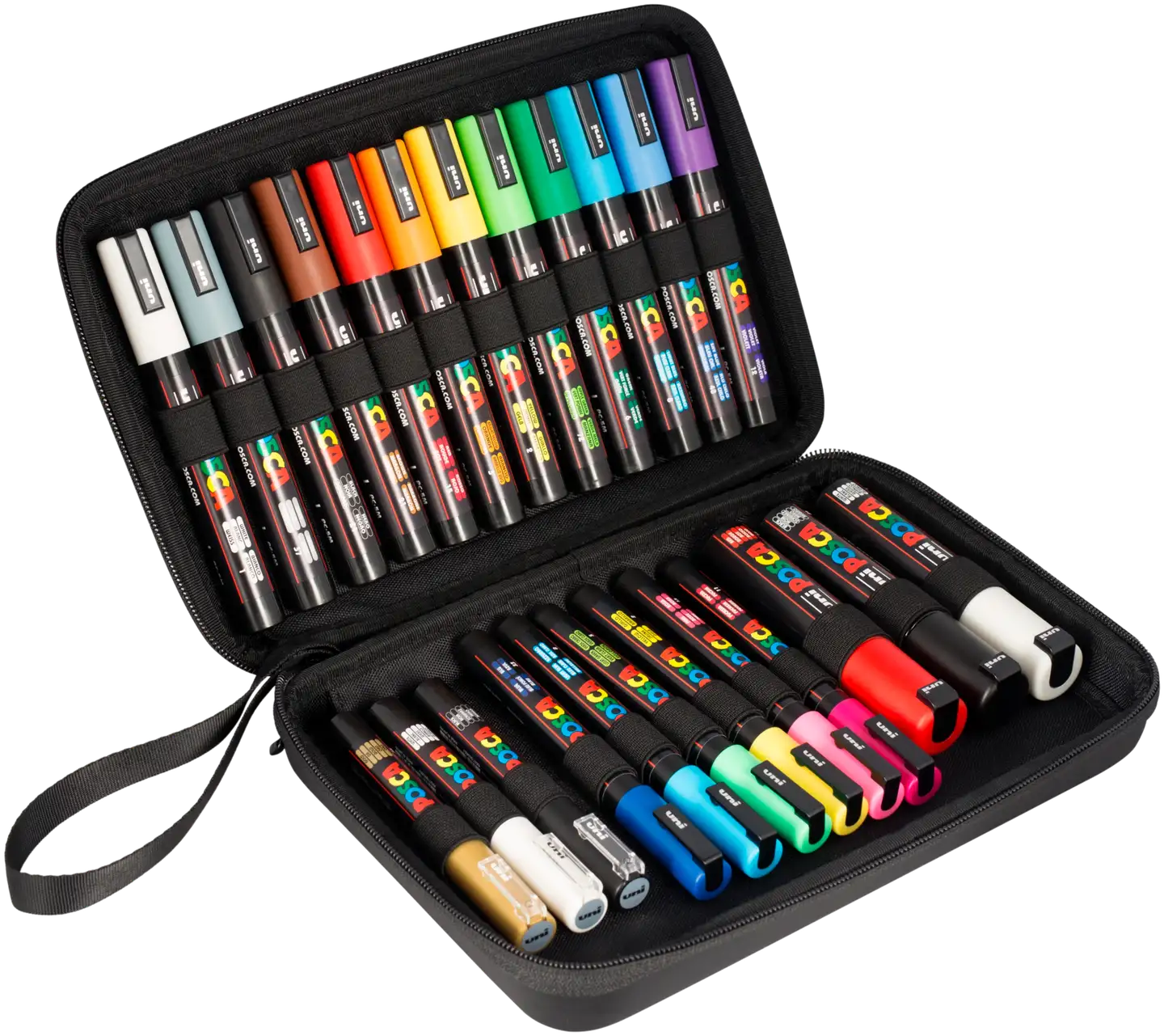 Uni posca gift case 24 pcs. - 1