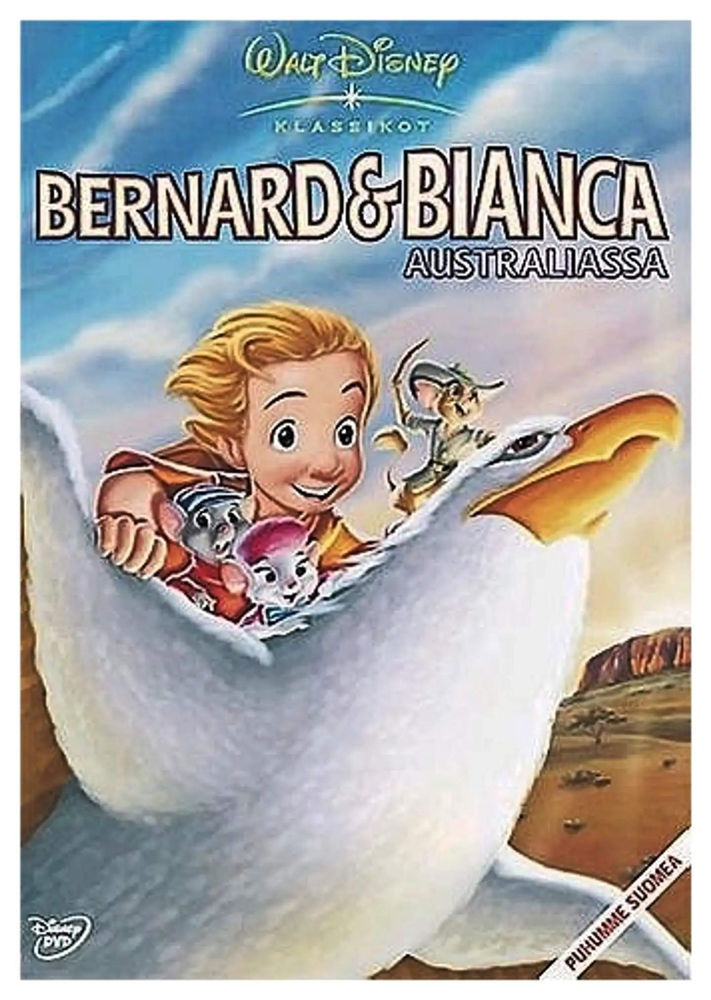 Bernard ja Bianca Australiassa DVD