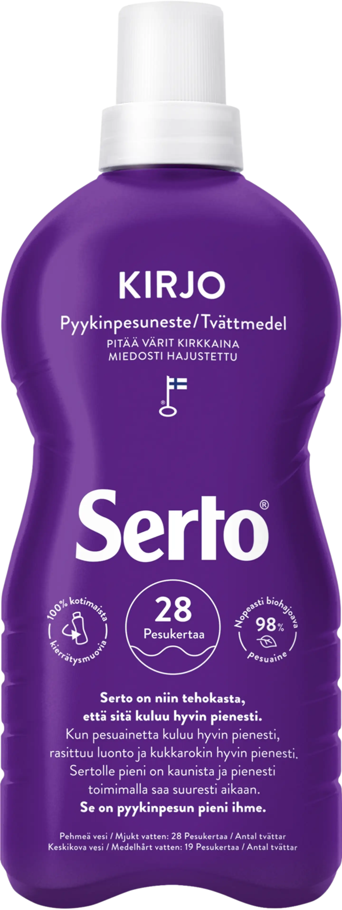 Serto Kirjo Pyykinpesuneste 750 ml