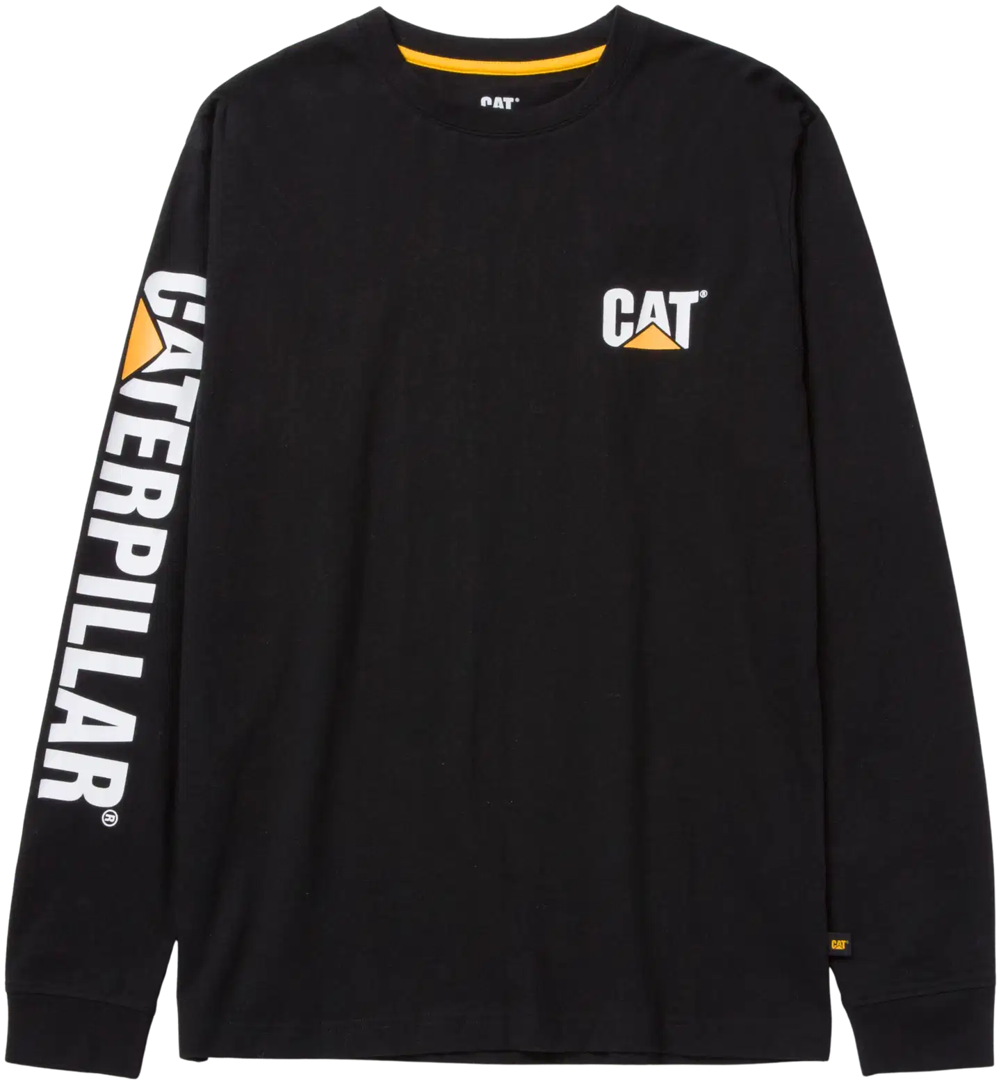 CAT miesten pitkähihainen paita 1510034 - MUSTA