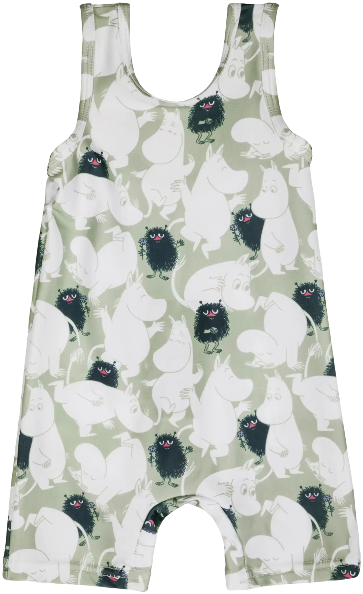 Muumi Vauvojen uima-asu Villi Haisuli 591889 - Vaaleanvihreä - 1