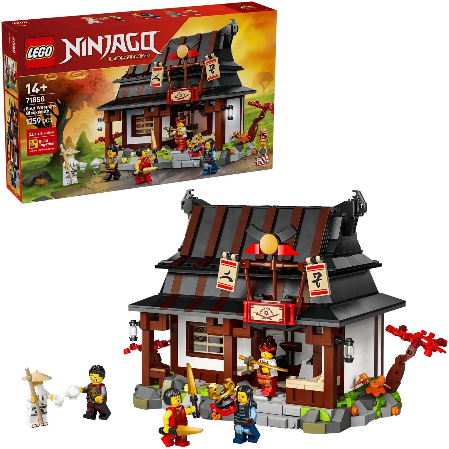LEGO® Ninjago 71858 Neljä aseseppää – 15-vuotisjuhlamalli - 1