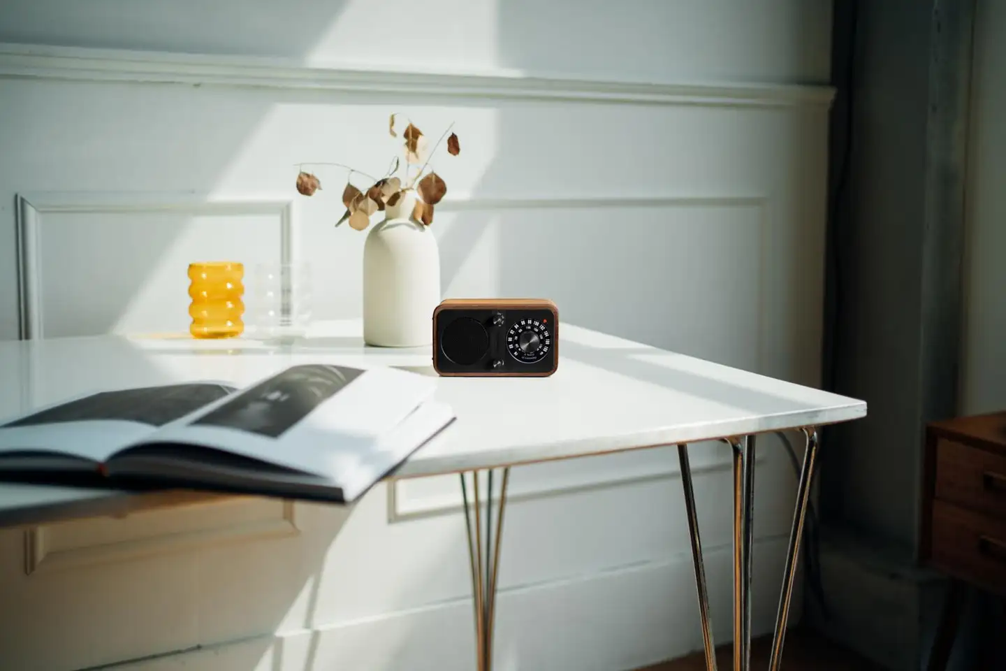 Sangean WR-9 Bluetooth pöytäradio, pähkinä - 14