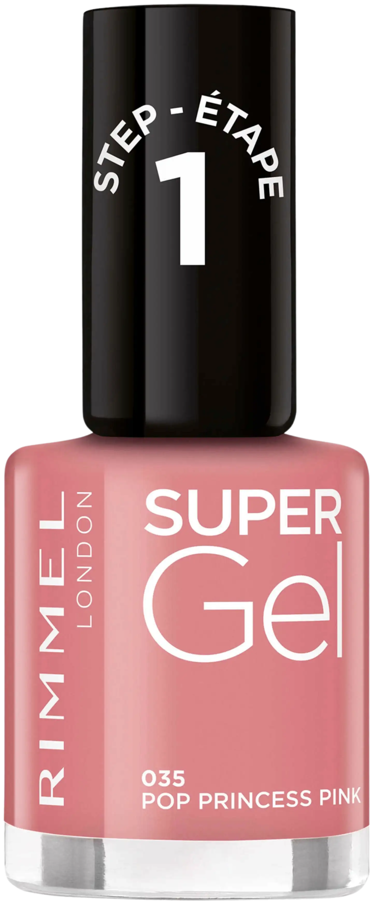 Rimmel Super Gel 035 Pop Princess Pink kynsilakka 12 ml - 1