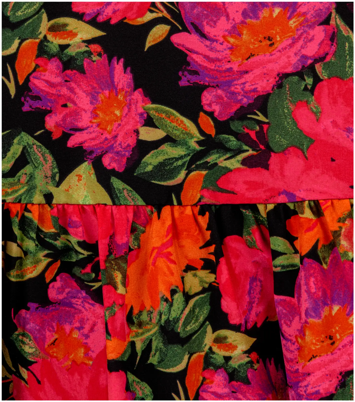 Now Curvy naisten lyhyt kuosimekko 107772, D-mitoitus - Printet pink - 3