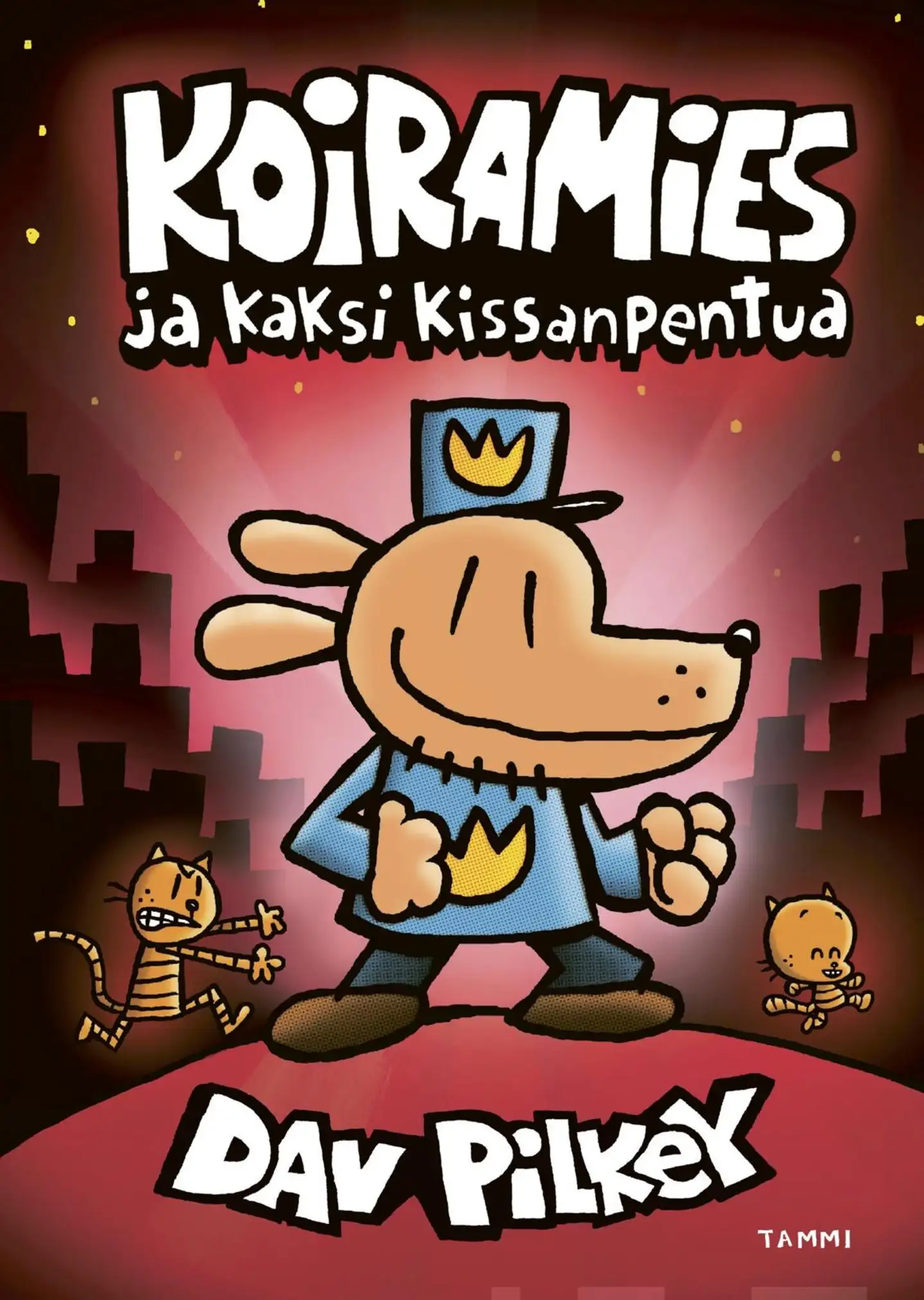 Pilkey, Koiramies ja kaksi kissanpentua