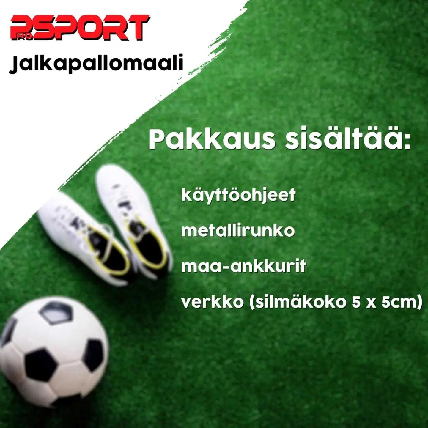 2 x ProSport jalkapallomaali official 366 x 183 cm - 4
