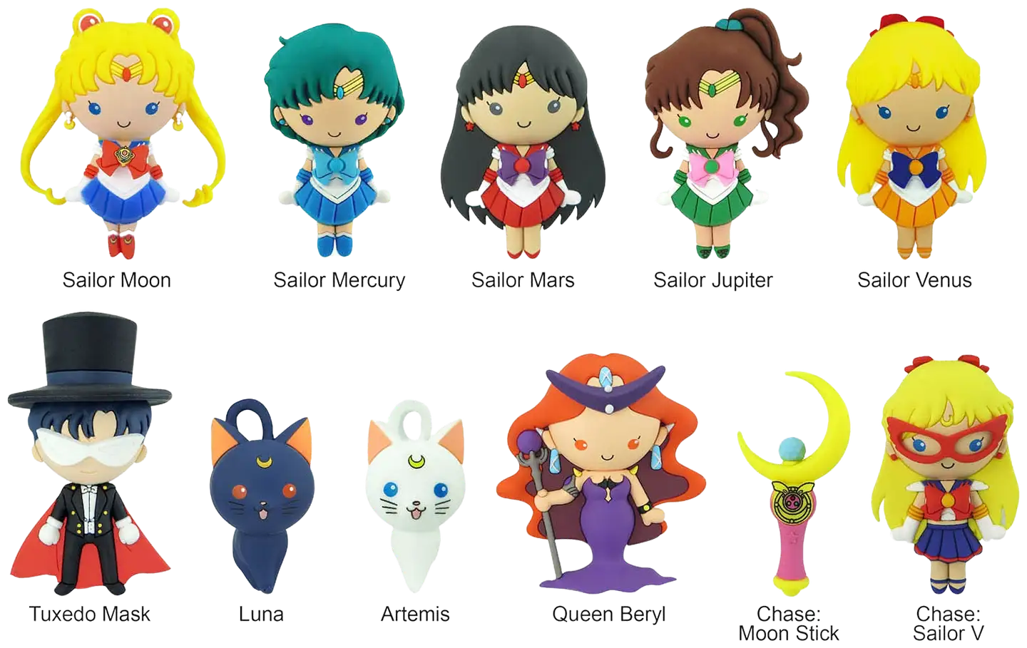 Monogram keräilyhahmo Sailor Moon Bag Clip Series 1 - 2