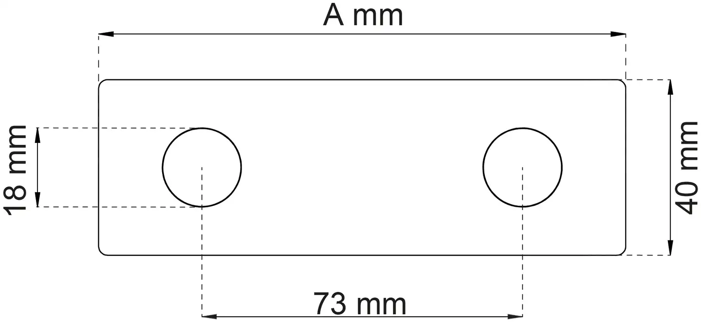 Habo Naulakko 1368-2 musta - 2