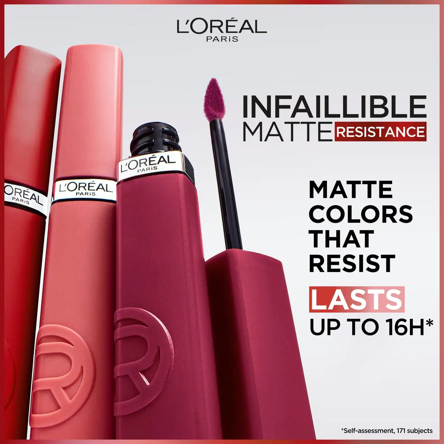 L'Oréal Paris Infaillible Matte Resistance 420 Le Rouge Paris  huulipuna 5ml - Breakfast In Bed - 9