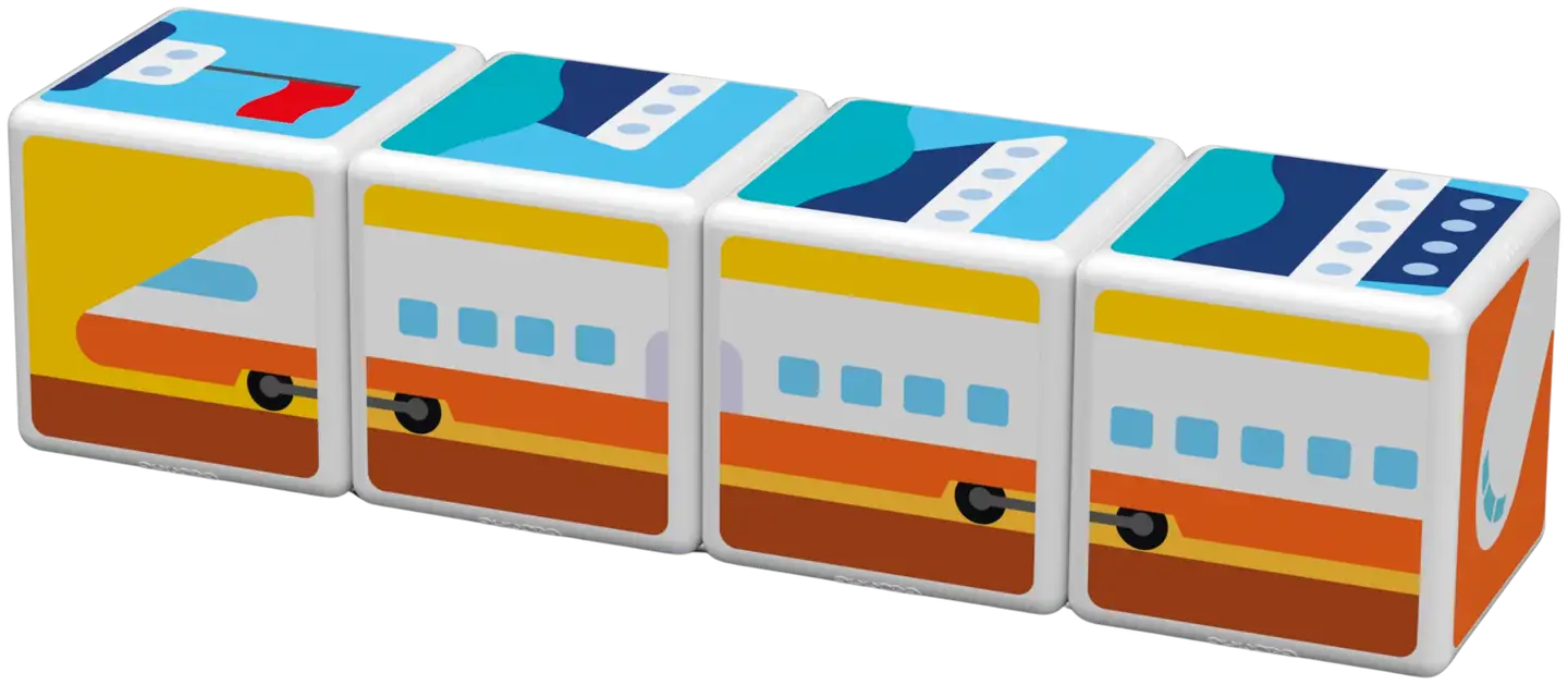 Geomag Magicube Kulkuneuvot -magneettirakennussetti 7 osaa - 4