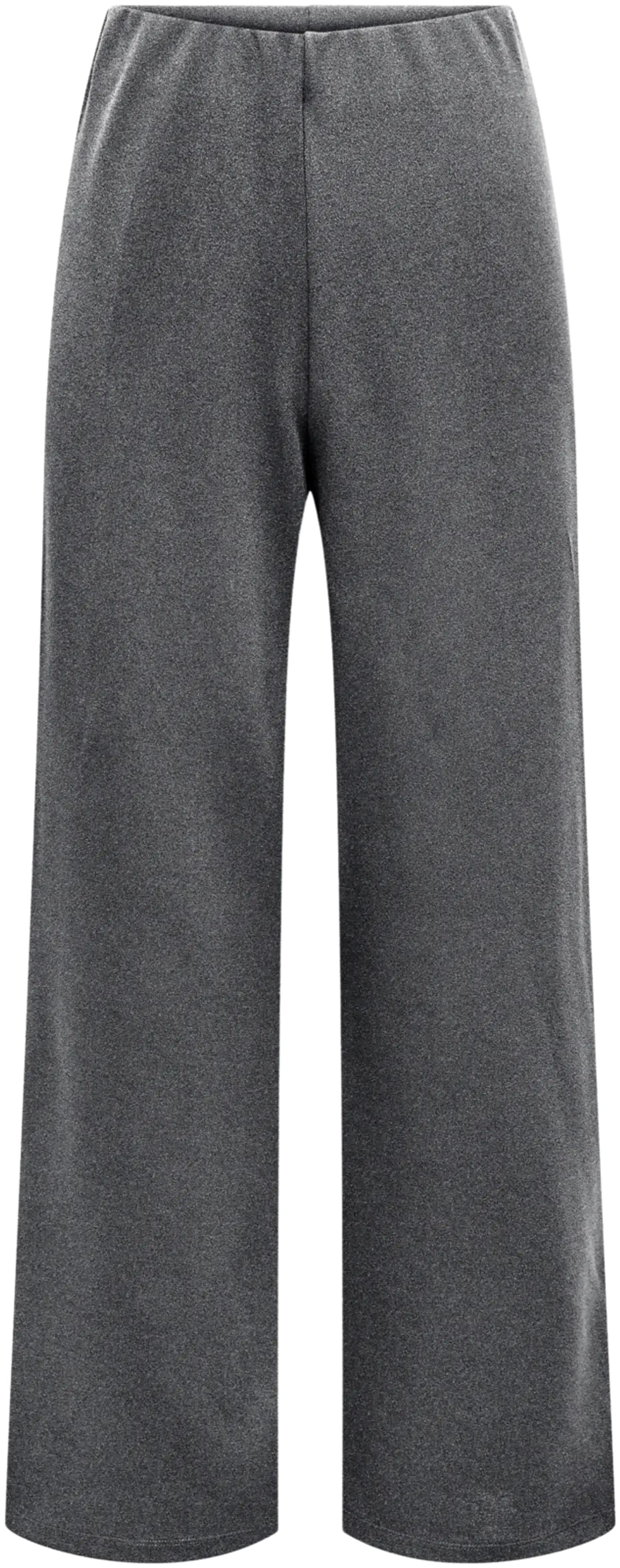 JDY naisten leveälahkeiset housut Jdygeggo - Medium Grey Melange - 1