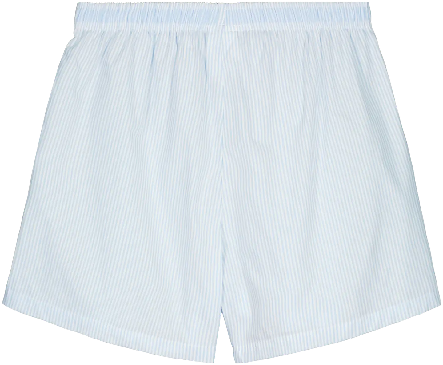 WKLY. naisten pyjamashortsit 212W042629 - Chambray blue/White - 2