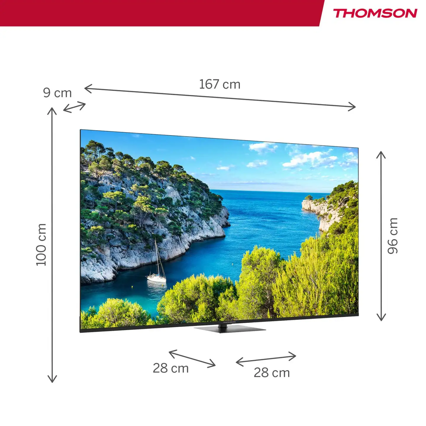Thomson 75" 4K UHD Google TV 75UG5C14 - 7