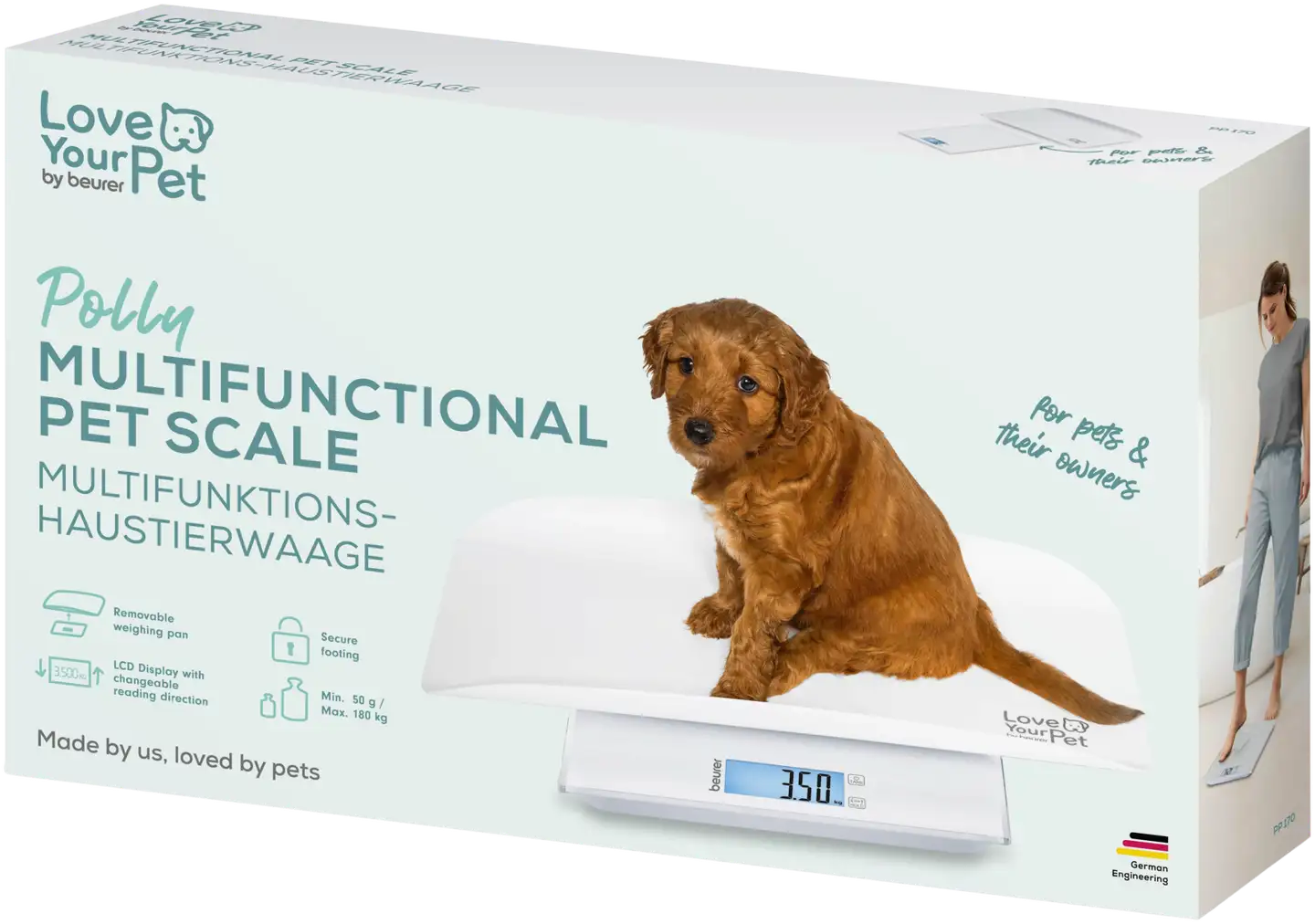 Beurer PP170 Polly lemmikin vaaka - 6
