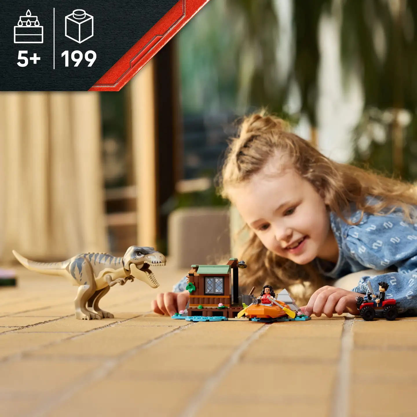 LEGO® Jurassic World T. rex ja pako joella 76975 - 9