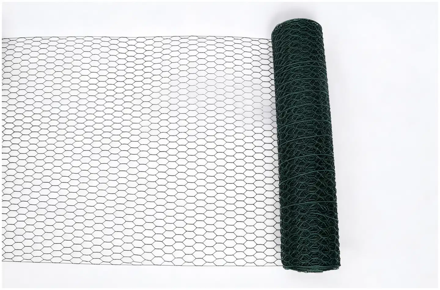 House eläinverkko kuusikulmainen 1,2x10m pvc-pinnoitettu