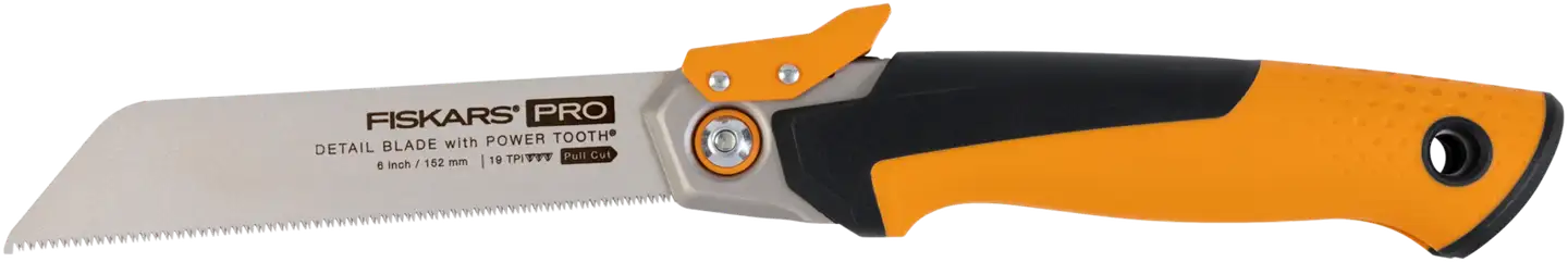 Fiskars PowerTooth taitettava vetosaha 150mm 19tpi - 1