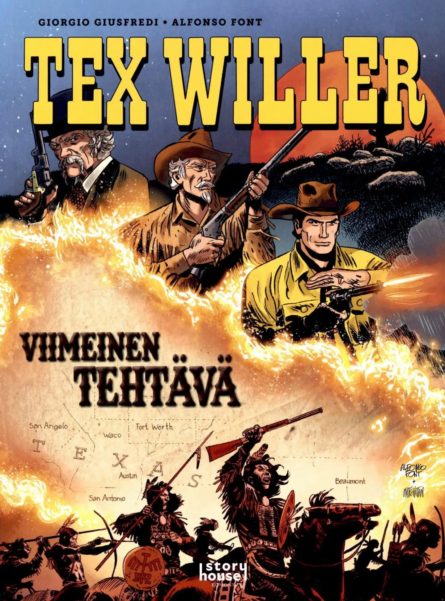 Giusfredi, Tex Willer Värialbumi 2: Viimeinen tehtävä