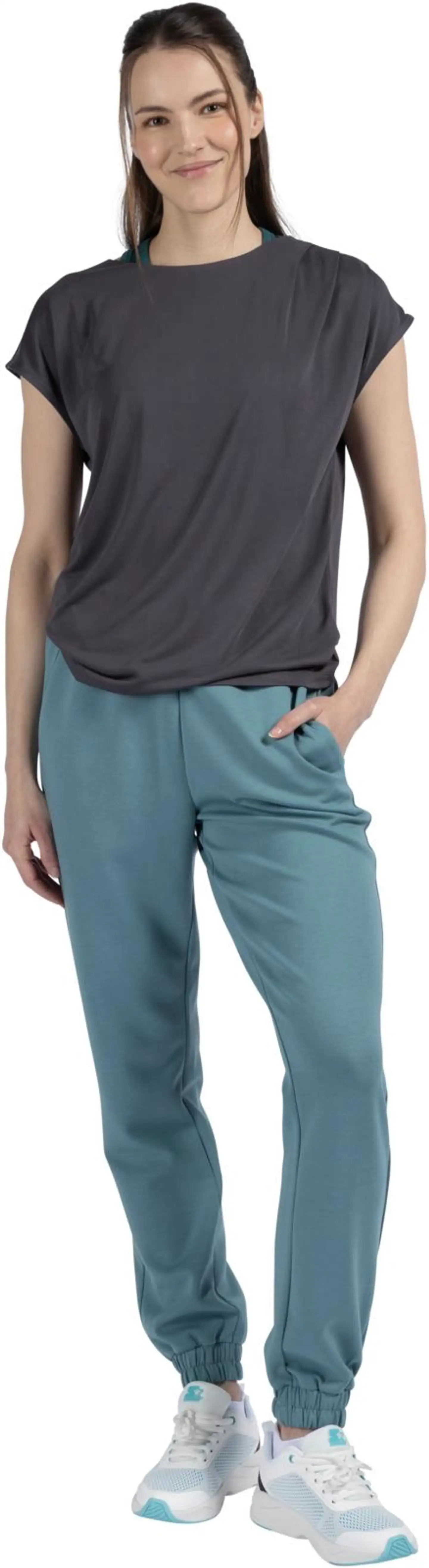 Danskin naisten t-paita modaalia PF-2502013 - Antracite 19-3908TCX - 8