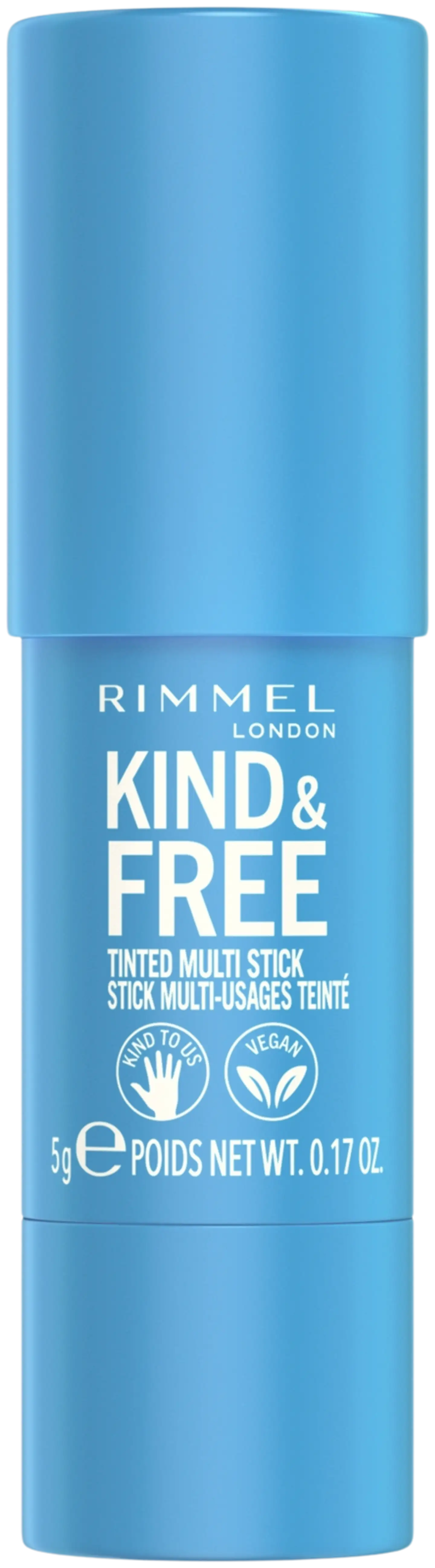 Rimmel Kind & Free Multi Stick 5 g 001 Caramel Dusk poskipuna - Pink Heat